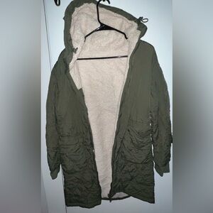 Sherpa Olive jacket